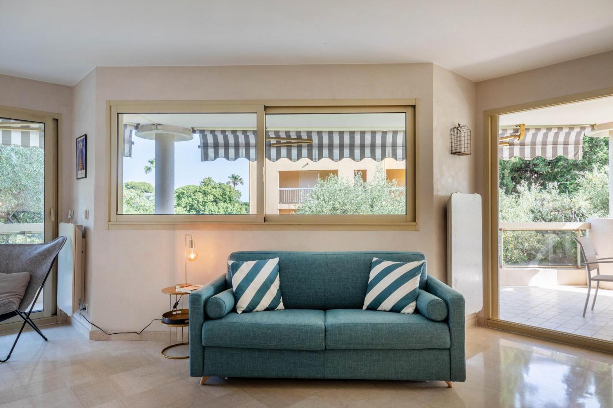 Ferienwohnung Tanit Piscine, 6 Couchages, Parking Antibes Exterior foto