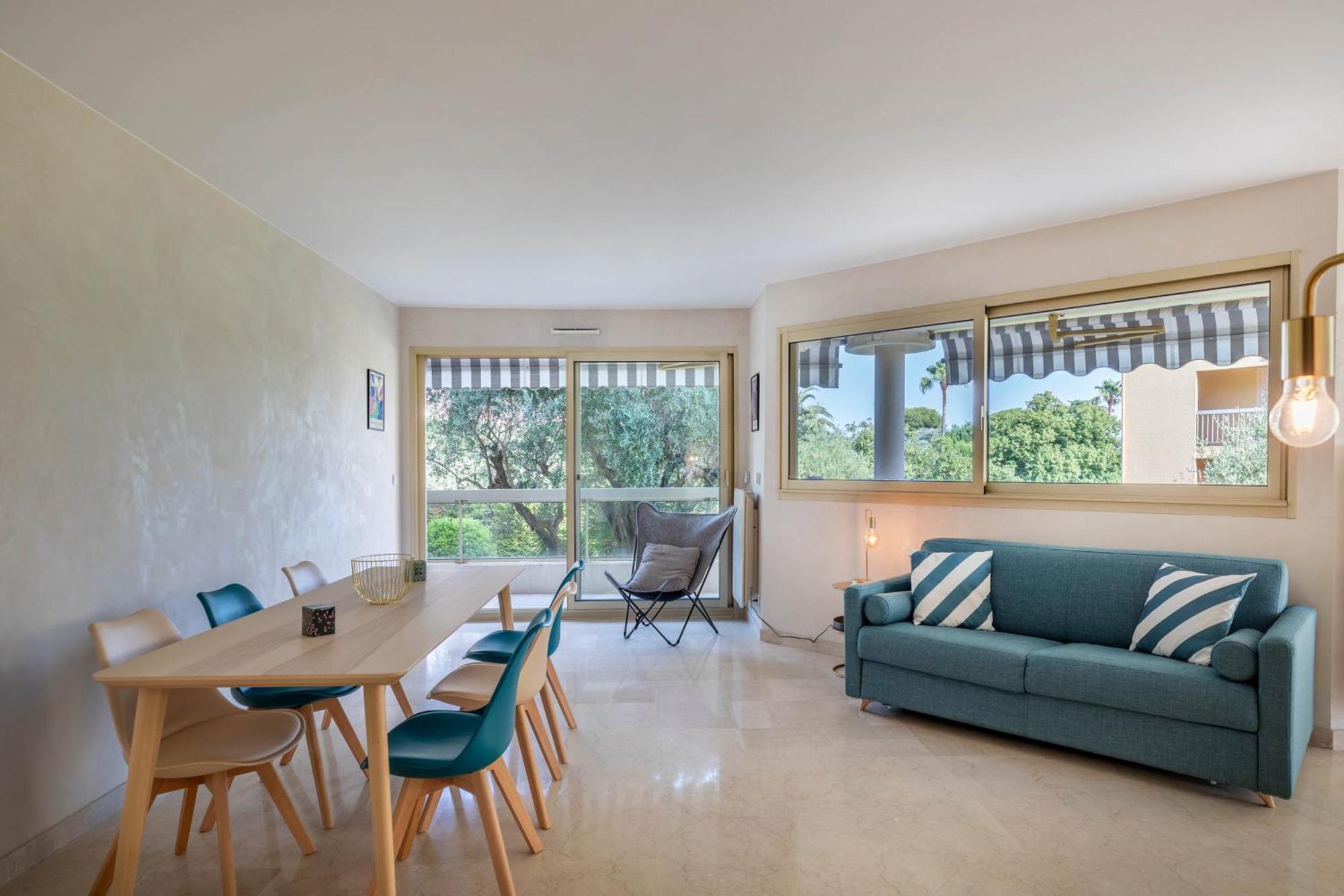Ferienwohnung Tanit Piscine, 6 Couchages, Parking Antibes Exterior foto